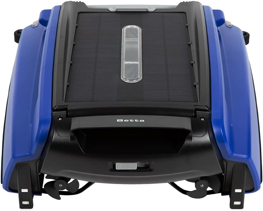 Betta Poolroboter, Blau, SE Solar Pool Skimmer Roboter, Oberflächenreiniger, 30h Akku, Salzwasserbeständig, Smarte Hindernisvermeidung