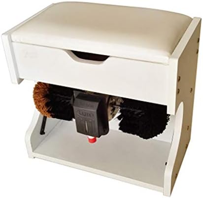YANYUESHOP Schuhputzsets, 50 cm, Braun, Schuhputzmaschine Schuhputzmaschine mit Aufbewahrungsbox, Size : ) (A