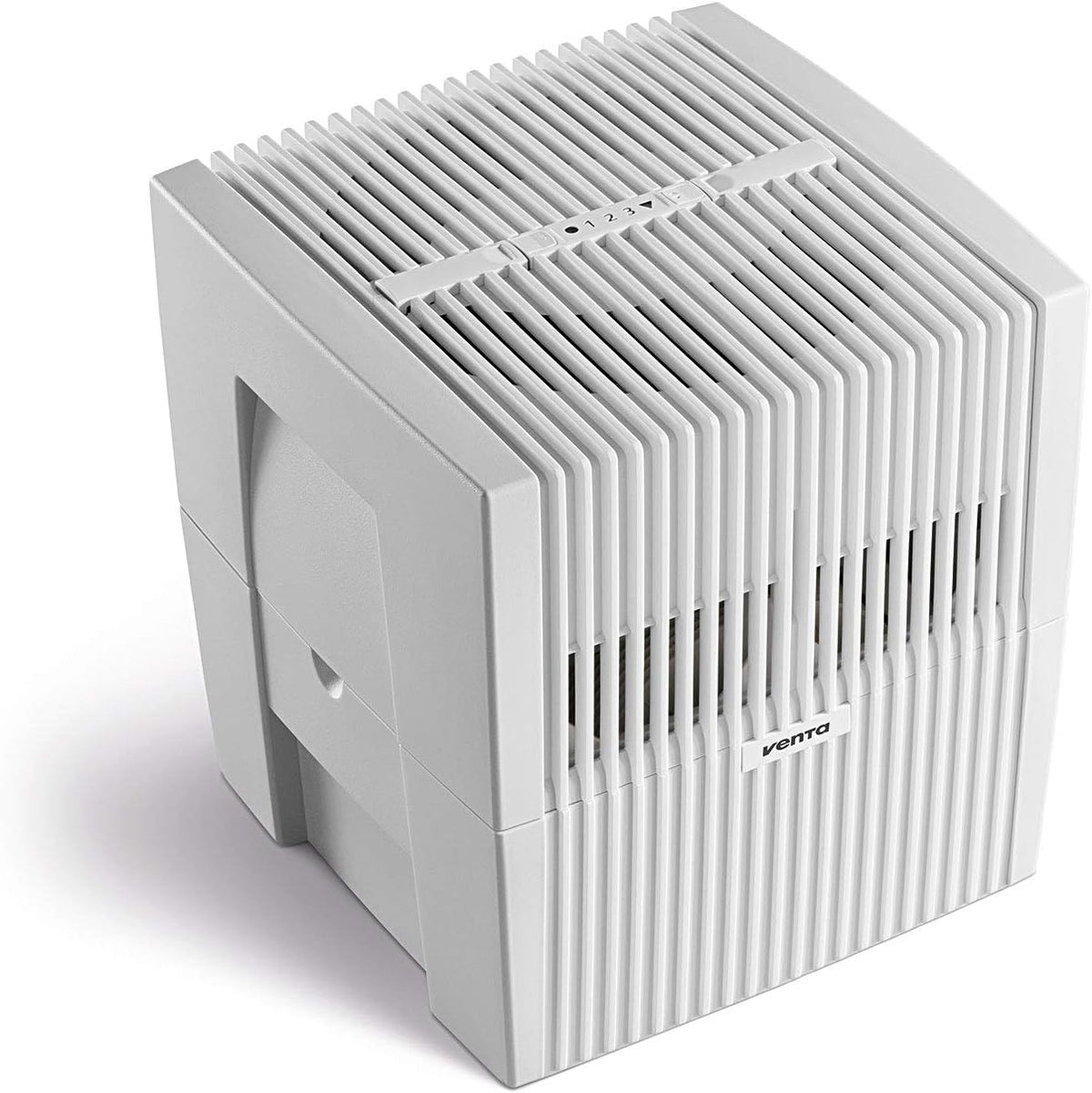 VENTA Luftbefeuchter für ein Zimmer, 24 dB, 40 m, 7 l, Schwarz, Luftbefeuchter LW25, sehr leise (A), energieeffizient 3 Watt