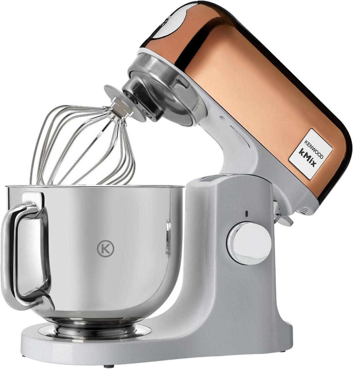 Kenwood Universalküchenmaschinen, 5 l, Silber/Rosa/Gold, kMix Editions KMX760GD Küchenmaschine, Edelstahl Schüssel